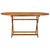 7 Piece Outdoor Dining Set Solid Acacia Wood