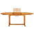7 Piece Outdoor Dining Set Solid Acacia Wood