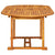 7 Piece Outdoor Dining Set Solid Acacia Wood