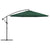 Cantilever Umbrella 3.5 m Green