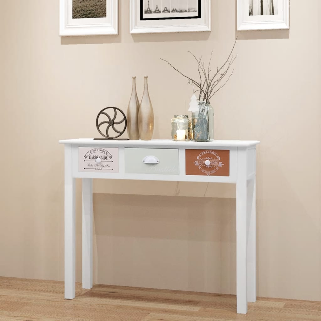 French Console Table Wood