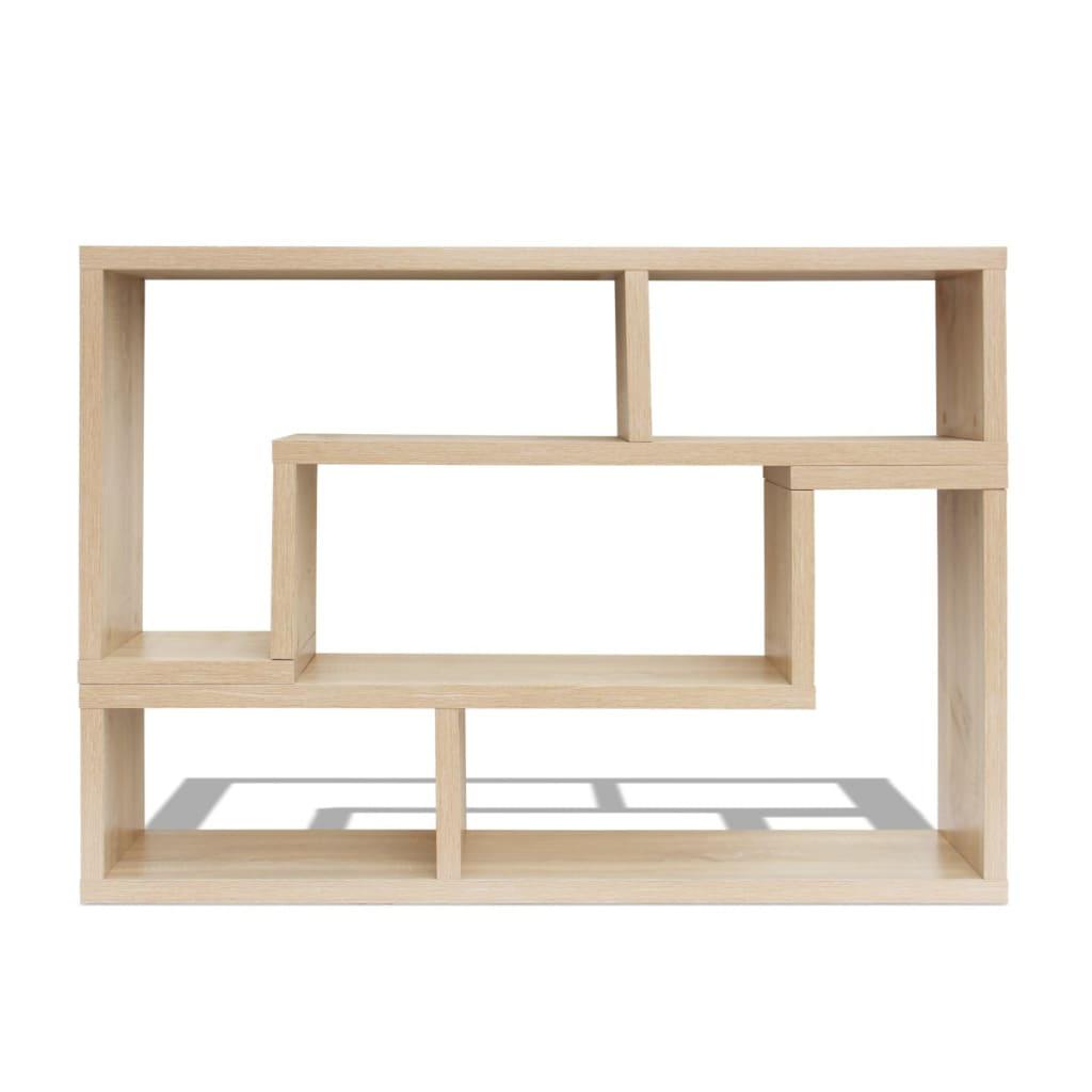 TV Cabinet Double L-Shaped Oak
