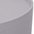 Side Table with Serving Tray Round 39.5x44.5 cm Grey