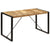 Dining Table 140x70x75 cm Solid Mango Wood