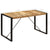 Dining Table 140x70x75 cm Solid Mango Wood