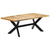 Dining Table 200x100x75 cm Solid Mango Wood