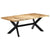 Dining Table 200x100x75 cm Solid Mango Wood