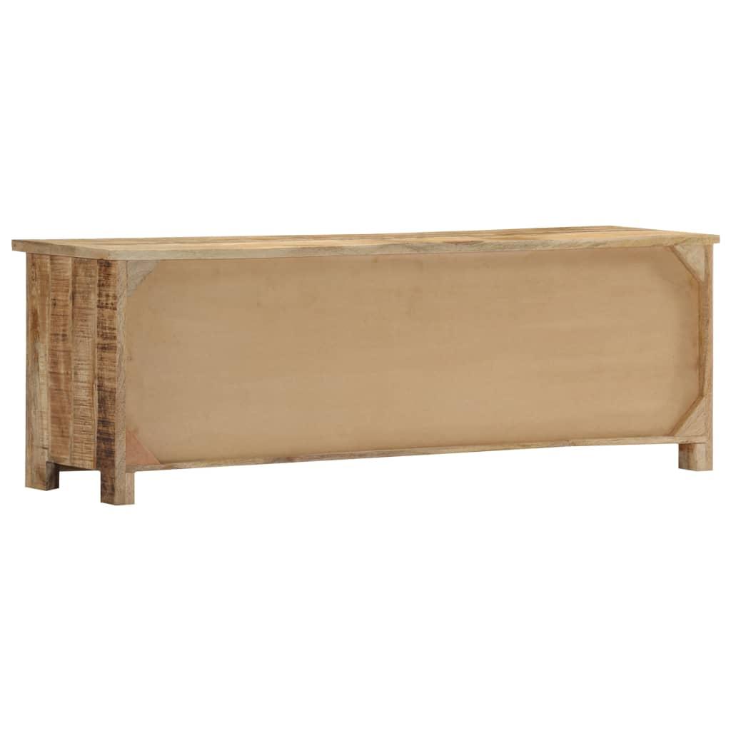 TV Cabinet 120x30x40 cm Solid Mango Wood