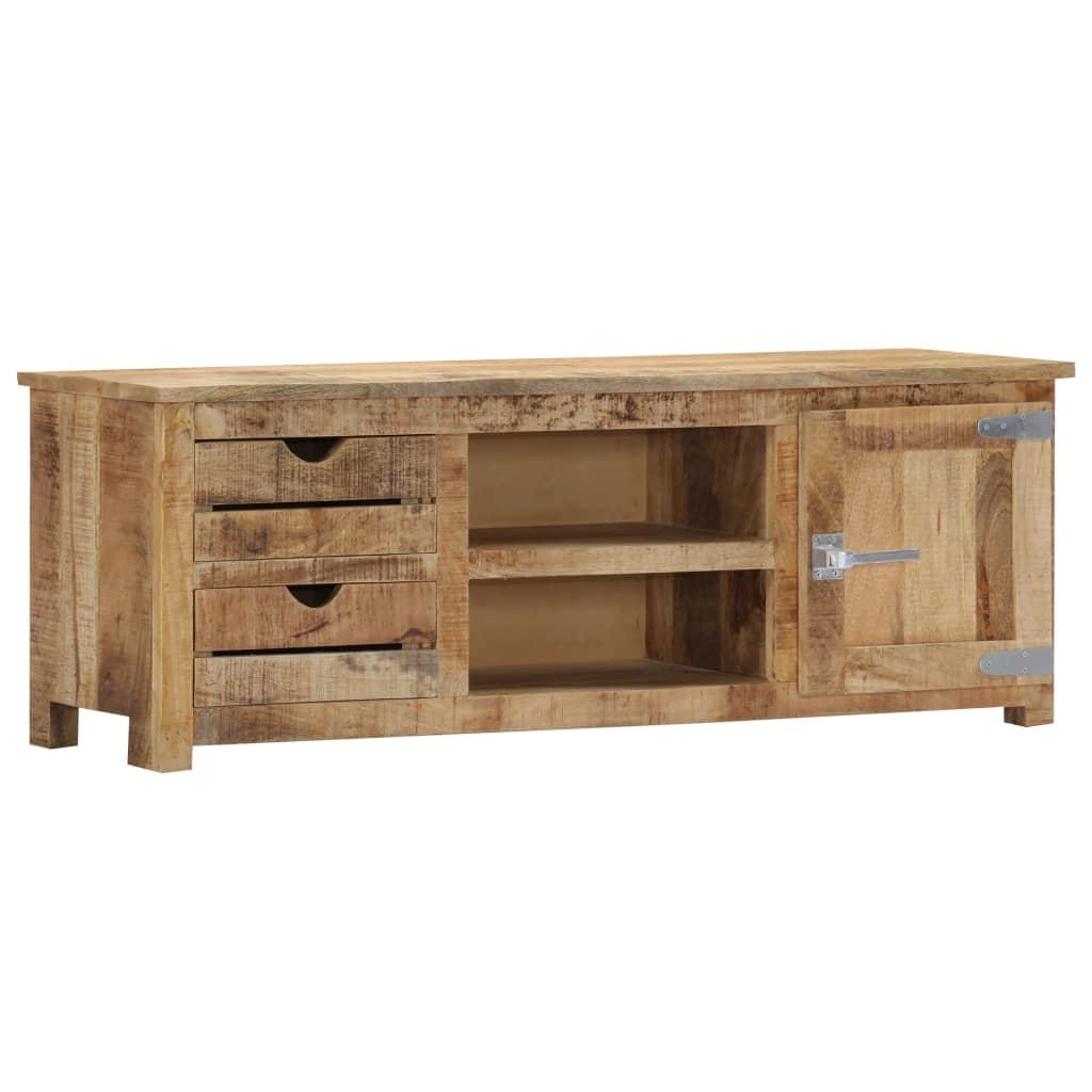 TV Cabinet 120x30x40 cm Solid Mango Wood