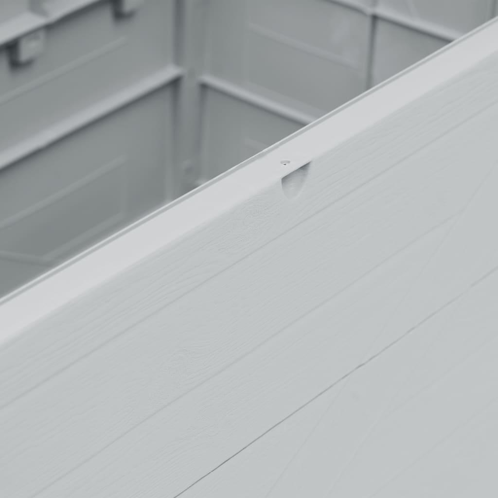 Garden Storage Box 420 L Light Grey