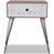 Nightstands with Drawer 2 pcs Brown