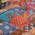 Pouffe Patchwork Fabric