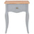 Nightstand Grey and Brown 40x30x50 cm Solid Pine Wood