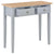 Dressing Console Table Grey 79x30x74 cm Wood