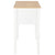 Writing Desk White 109.5x45x77.5 cm Wood