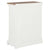 Sideboard White 60x30x80 cm Solid Wood