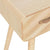 Console Table 100x35x68 cm Solid Wood
