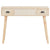 Console Table with 3 Drawers 100x30x73 cm Solid Pinewood
