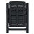 9 Piece Outdoor Dining Set Plastic Anthracite
