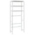 3-Tier Storage Rack over Laundry Machine Silver 69x28x169 cm