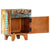 Hand Carved Bedside Cabinet 40x30x50 cm Solid Reclaimed Wood