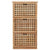 Shoe Storage Cabinet 55x20x104 cm Solid Walnut Wood