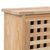 Shoe Storage Cabinet 55x20x104 cm Solid Walnut Wood