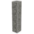 Gabion Wall with Covers Galvanised Steel 20x20x100 cm