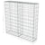 Gabion Wall with Covers Galvanised Steel 100x20x100 cm
