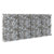 Gabion Wall with Covers Galvanised Steel 200x20x85 cm