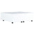 Coffee Table High Gloss White 100x100x35 cm