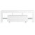 TV Cabinet with LED Lights High Gloss White 130x35x45 cm