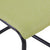 Cantilever Dining Chairs 4 pcs Green Fabric