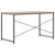 Computer Desk Black and Oak 120x60x70 cm