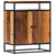 Side Cabinet 60x35x76 cm Solid Reclaimed Wood and Steel