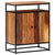 Side Cabinet 60x35x76 cm Solid Reclaimed Wood and Steel