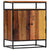 Side Cabinet 60x35x76 cm Solid Reclaimed Wood and Steel