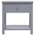 Nightstands 2 pcs Grey 40x29x42 cm Paulownia Wood