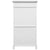 Shoe Cabinet Grey 50x28x98 cm Paulownia Wood
