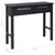 Console Table Black 90x30x77 cm Wood