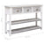 Sideboard Antique Grey 115x30x76 cm Wood