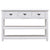 Sideboard Antique White 115x30x76 cm Wood