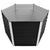 Garden Raised Bed Anthracite 129x129x77 cm Galvanised Steel