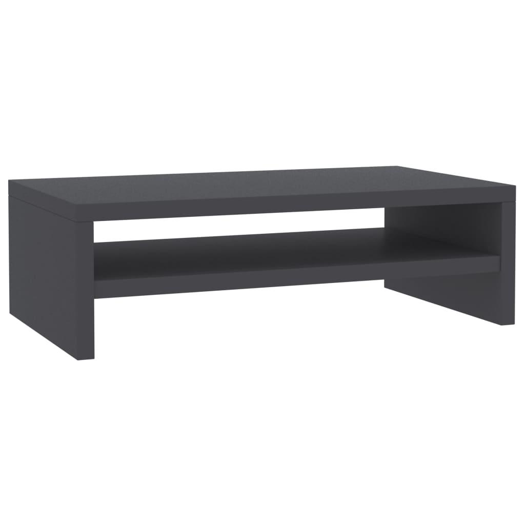 Monitor Stand Grey 42x24x13 cm Engineered Wood