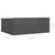 Floating Nightstands 2 pcs High Gloss Grey 40x30x15 cm Engineered Wood