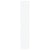 Shoe Cabinet White 54x34x183 cm Engineered Wood