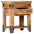 Bedside Cabinet 40x30x51 cm Solid Wood Acacia