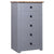Sideboard Grey 46x40x89 cm Pine Panama Range