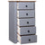 Sideboard Grey 46x40x89 cm Pine Panama Range