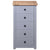 Sideboard Grey 46x40x89 cm Pine Panama Range